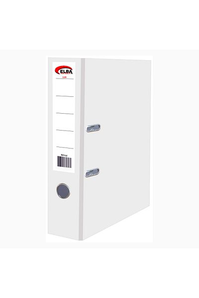ELBA White Wide Plastic Office Folder
