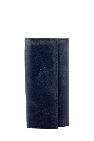 Grande Crazy Blue Genuine Leather Women's Wallet