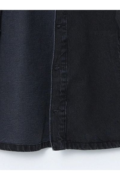 LC Waikiki Ανδρικό τζιν πουκάμισο XSIDE Regular Fit με μακρύ μανίκι