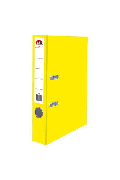 ELBA Yellow Narrow Plastic Office Folder