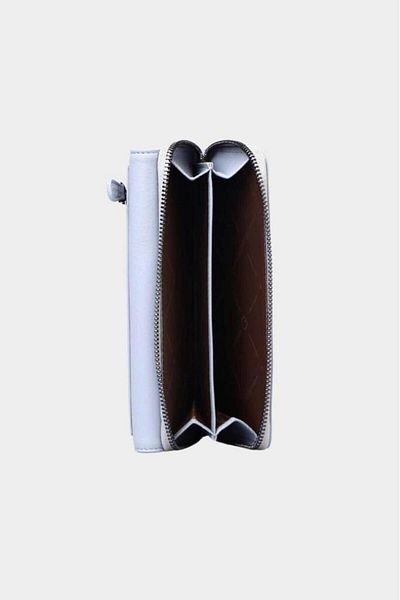 Grande Ice Blue Genuine Leather Women's Wallet - 2636