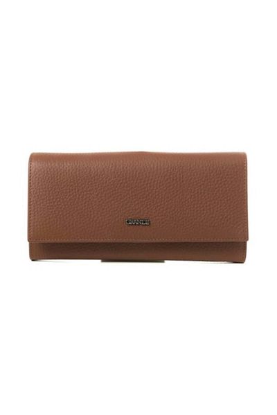 Grande Tan Genuine Leather Women's Wallet - 2771 Model