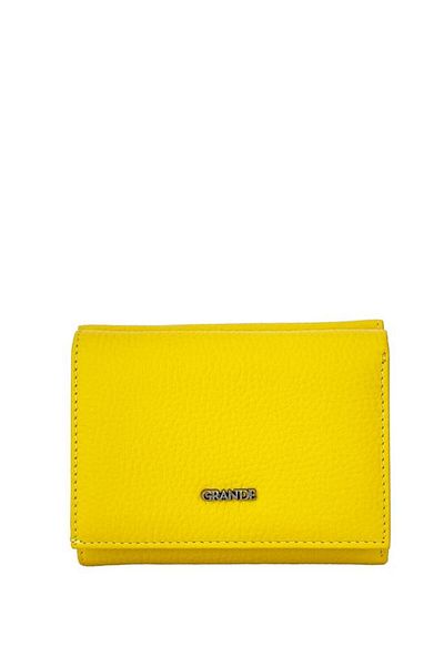 Grande Genuine Leather Women's Wallet L.Yellow 2632
