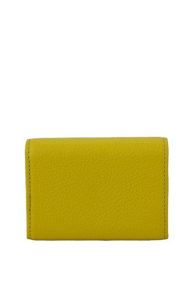 Grande Yellow Genuine Leather Card Holder - 846