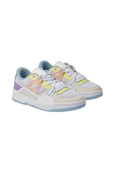 DC Women's Shoes Construct White/Multicolor Women's Ls Shoes Adjs100172