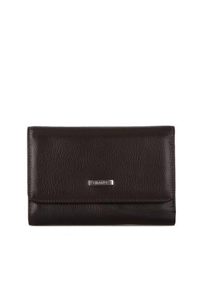 Grande Brown Genuine Leather Women's Wallet - 2628