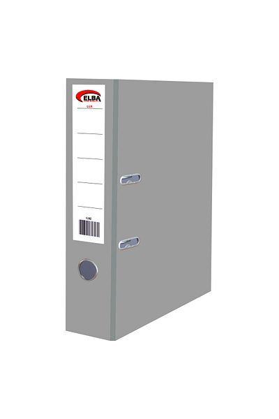 ELBA Gray Wide Plastic Office Folder