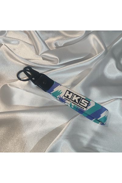 CEBECİOTO Hks Model2 Cloth Motor Keychain Good Quality Auto-Moto Accessory 19cm Double Sided Print
