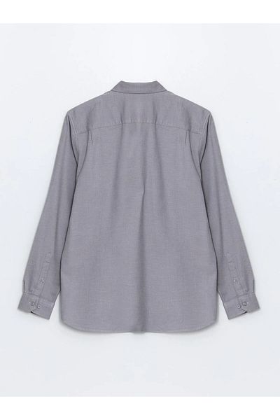 LC Waikiki Southblue Regular Fit Men's Long Sleeve Shirt