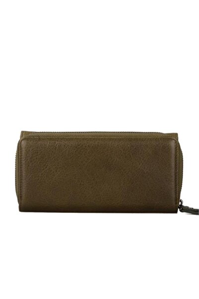 Grande Зелений шкіряний жіночий гаманець - 2636