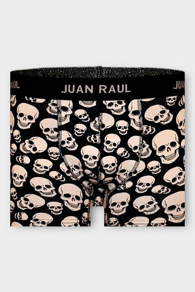 Juan Raul Skull Patterned Men's Boxers - Db217
