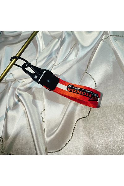 CEBECİOTO Honda Compatible Racing Cloth Keychain Good Quality Auto-Moto Accessory 15cm Double Sided Print
