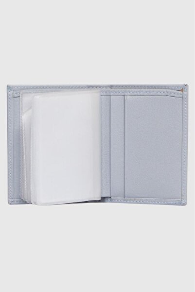 Grande Чоловічий гаманець - натуральна шкіра, блакитний, модель 325
