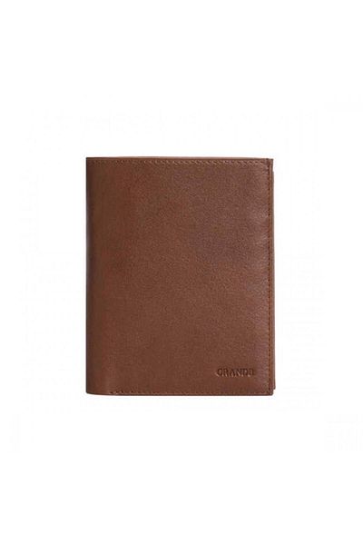Grande Genuine Leather Men's Wallet Brown 1411