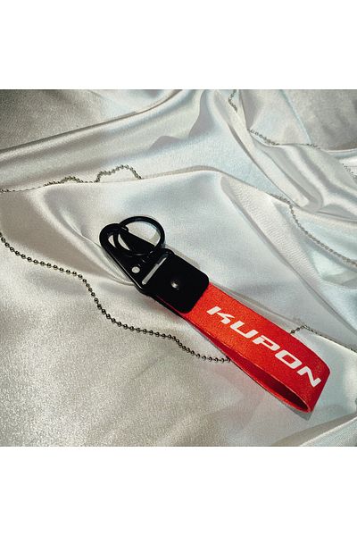 CEBECİOTO Red Cloth - 15cm Double Sided Compatible Key Chain Auto-Moto Accessory