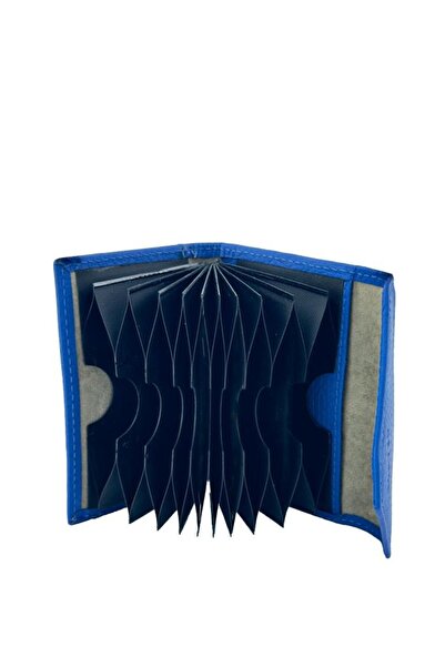 Grande Синій шкіряний гаманець - 846