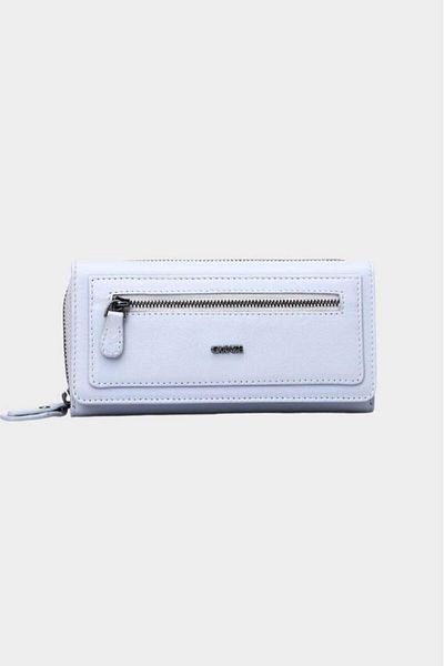Grande Ice Blue Genuine Leather Women's Wallet - 2636