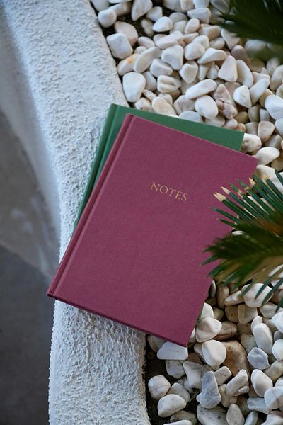 hiddenpaperco Cloth Lined Unlined Notebook 15