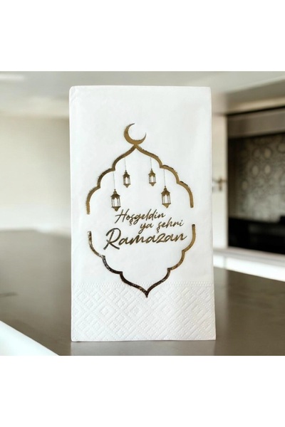 Behind party store Hoş Geldin Ramazan Baskılı Peçete 16'lı