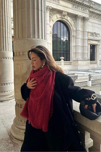 keisy Estela Scarf Soft Textured Shoulder Shawl
