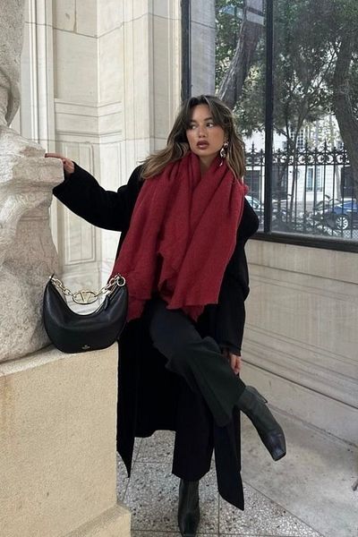 keisy Estela Scarf Soft Textured Shoulder Shawl