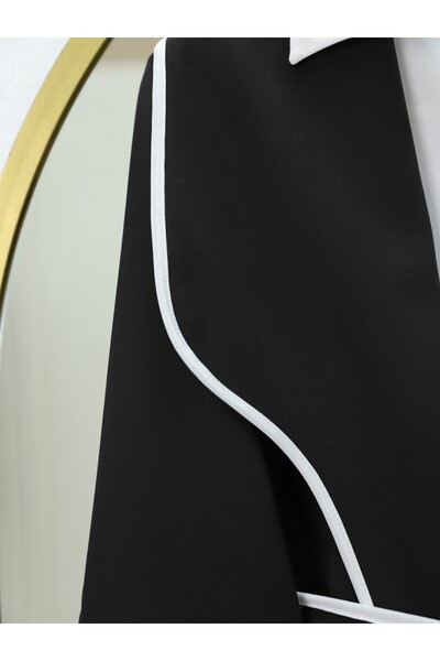 Modamorfo Belted Pant Suit -Black