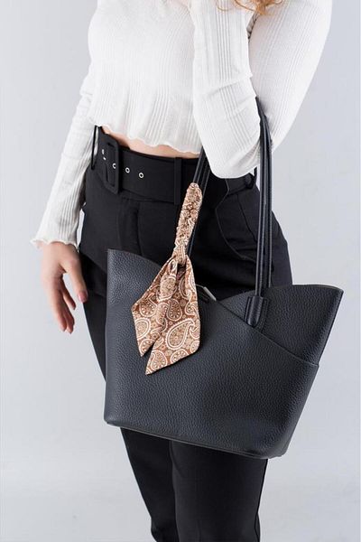 KRISTE BELL Patent Leather Black Women's Bag - 26763