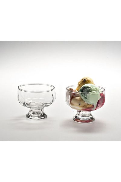Queen’s Kitchen Berelian 6-Piece Square Glass Ice Cream Stand
