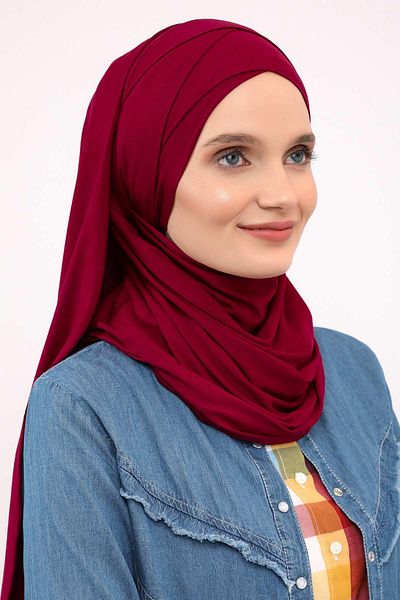 Aisha's Design Cross Sewing Practical Combed Cotton Shawl, CPS-31