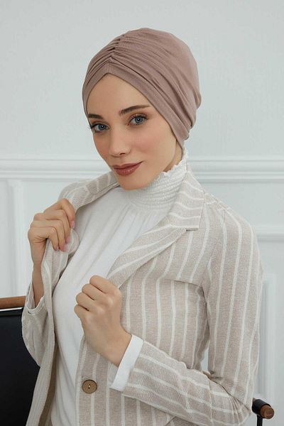 Aisha's Design بونيه قطن ممشط موديل B-20