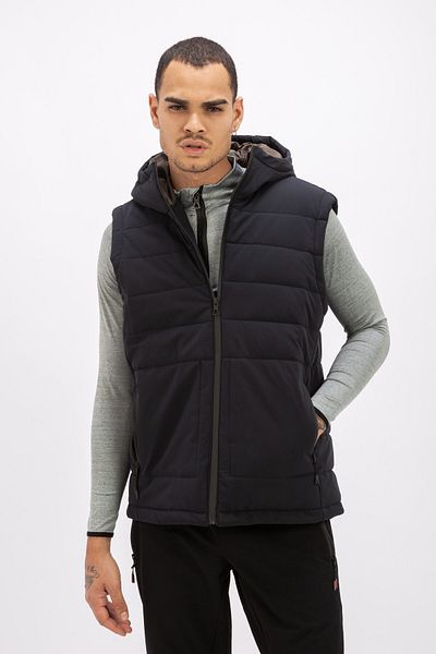 Exuma H Winter West Men's Vest - Navy Blue