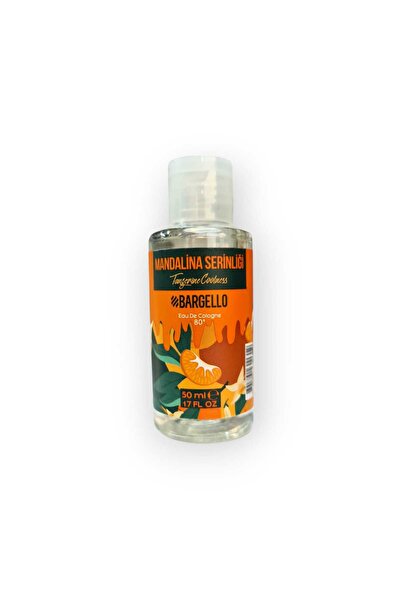 Bargello Mandalina Serinliği Plastik Dökme Kolonya Edc 50 ml mnms50kma