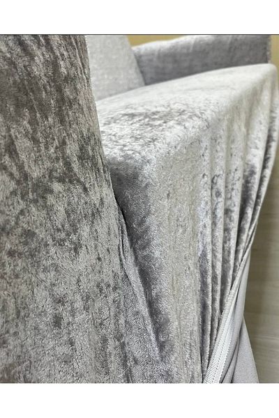 riselerhome Riseler Velvet Husa scaun 3 locuri Husa canapea cu cauciuc Husa scaun cu cauciuc Husa scaun