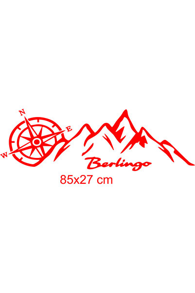 Birim Matbaa ملصق بيرلينجو ماونتن سكيب (85×27 سم)