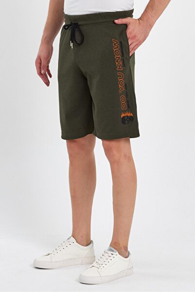 Cavla Collection ЧОЛОВІЧІ ШОРТИ З ДРУКОВАНИМ ДОЩОВИМ ВЗОРЦЕМ