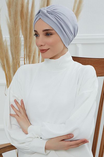 Aisha's Design بونيه من القطن الممشط - موديل B-4