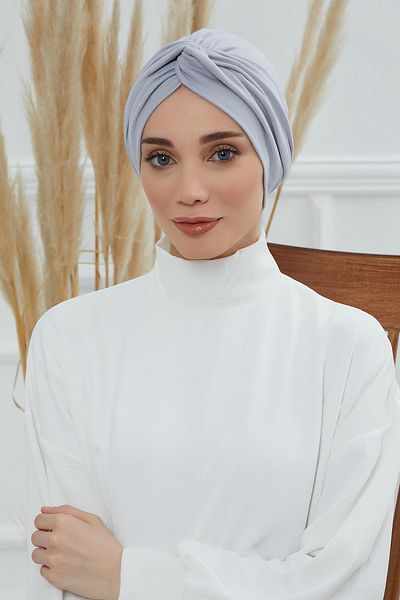 Aisha's Design بونيه من القطن الممشط - موديل B-4
