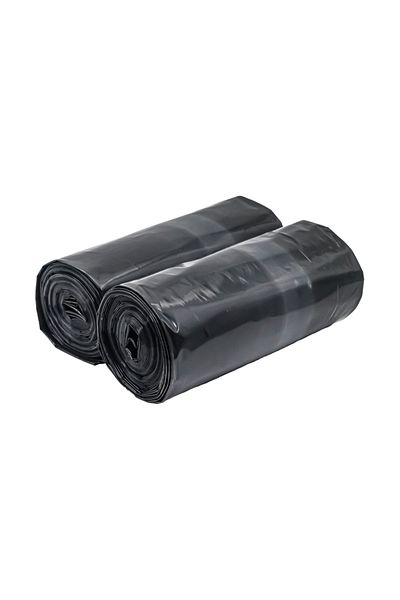 YOK YOK AMBALAJ Jumbo Size Black Garbage Bag 10 Rolls of 2 (80X110Cm)