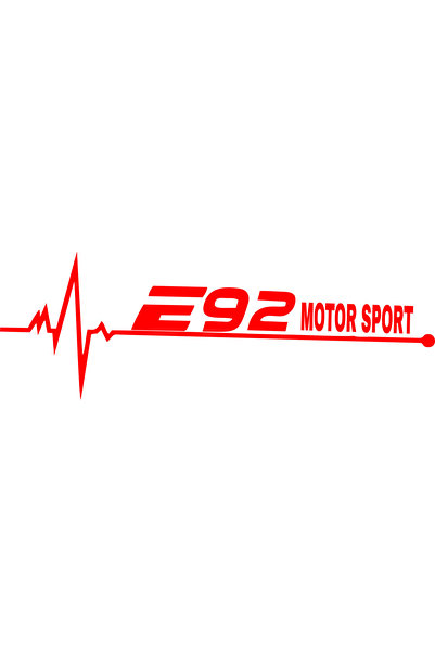 Birim Matbaa ملصق سيارة E912 MOTOR SPORT PULSE (30X11 سم)