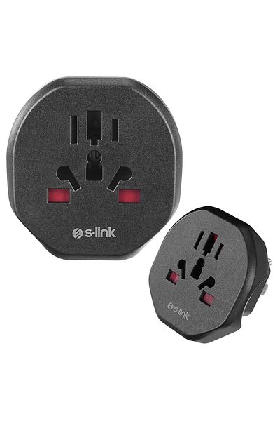 Powermaster S-Link Sl-Wl05 Universal - Converter to American Type Socket Adapter Plug
