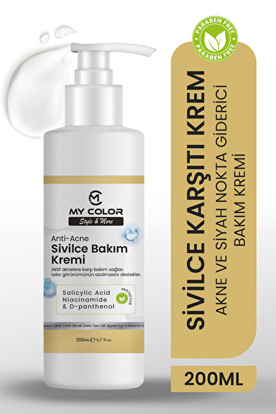 MyColor Sivilce,leke,akne Ve Siyah Nokta Giderici Nemlendirici Yüz Ve Vücut B...