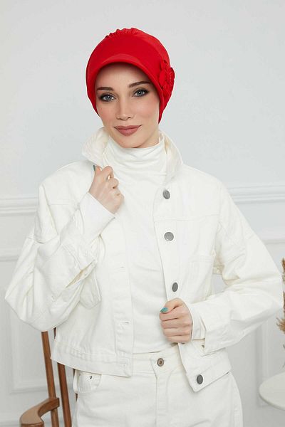 Aisha's Design Flower Accessory Brim Hat - Bonnet, B-72