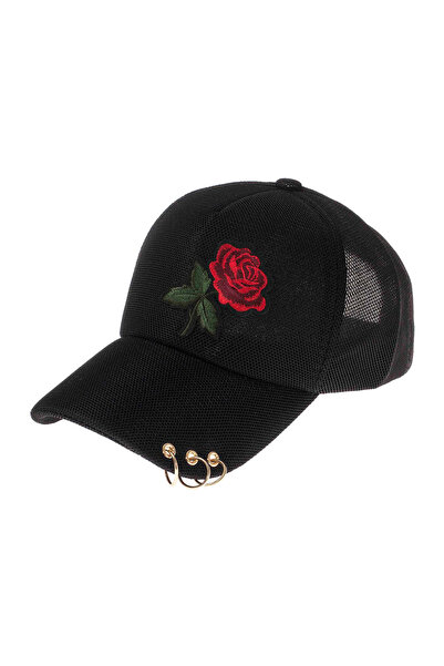 Bay Şapkacı Black Rose Cap Women's 1150
