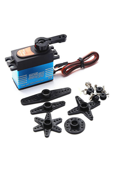 Genel Markalar Qy3235mg 35kg Servo Motor 180 Derece Gxservo 25T Metal Dişli Y...