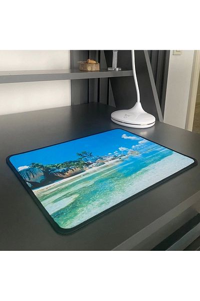 deposite Επιθέματα ®   25x32 εκ. Μικρού μεγέθους Mouse Pad Landscape Island