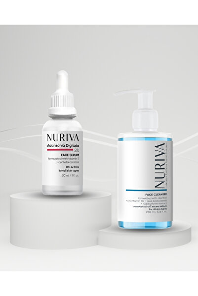 NURIVA YouthBoost Seti (Gerginleştirici & Sıkılaştırıcı Cilt Yenileyici Serum...