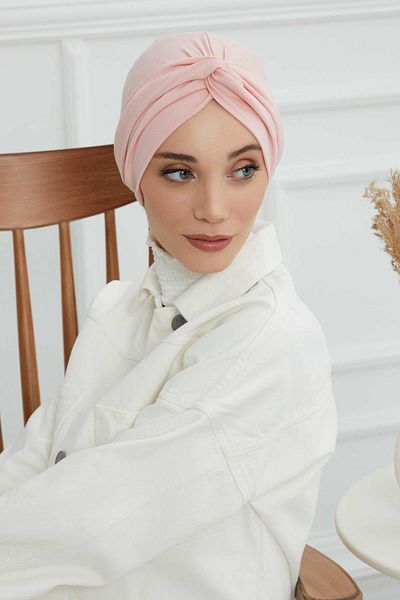 Aisha's Design بونيه من القطن الممشط - موديل B-4