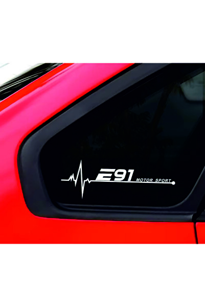 Birim Matbaa E91 Motor Sport Pulse Auto Sticker (30X11Cm)