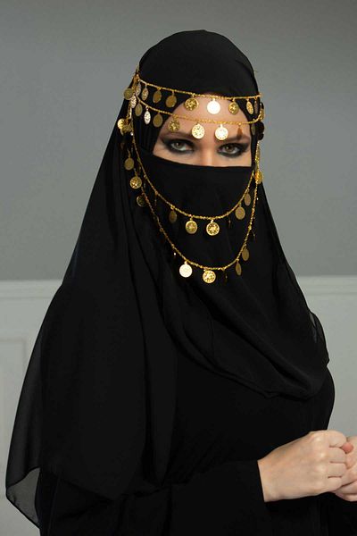 Aisha's Design PC-1 نموذج شال شيفون مع الحجاب
