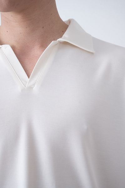 İLKCET MODA Ανδρικό μπλουζάκι Oversize με λαιμόκοψη